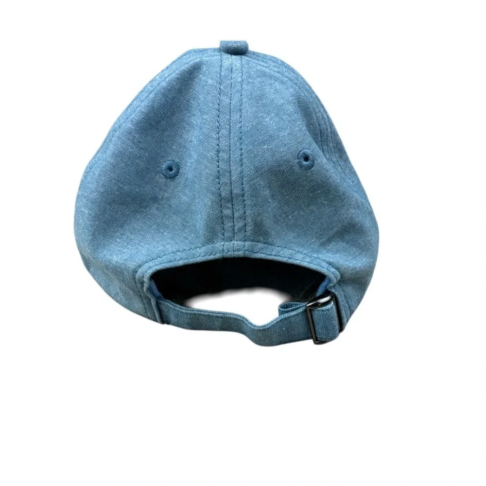 Eddie Bauer Hat Est‎ 1920 Blue Mountain Eagle Patch Adjustable 100% Cotton Cap